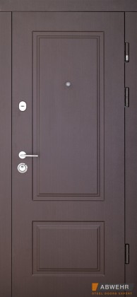 Входные двери в квартиру Abwehr (Украина) Вхідні двері модель Ramina (колір Венге темна) комплектація Classic 509 1324, Киев. Цена - 17 800 грн