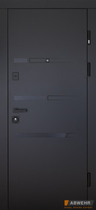 Входные двери в квартиру Abwehr (Украина) [Складська програма] Вхідні двері модель Safira комплектація Classic+ 489 1297, Киев. Цена - 18 300 грн