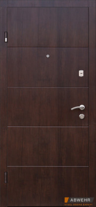 Входные двери в квартиру Abwehr (Украина) Вхідні двері модель Leavina комплектація Comfort 188 206, Киев. Цена - 12 100 грн