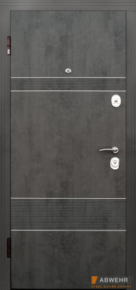 Входные двери в квартиру Abwehr (Украина) Вхідні двері модель Louna комплектація Comfort 246 261, Киев. Цена - 12 640 грн