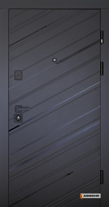 Abwehr Вхідні двері модель Rain комплектація Megapolis MG3 516 1314 - Город Дверей