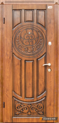 Входные двери в квартиру Abwehr (Украина) Вхідні двері з патиною модель Luck комплектація Classic 179 198, Киев. Цена - 21 700 грн