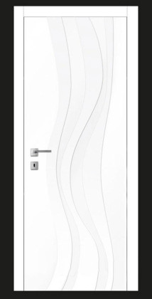 Межкомнатные белые крашенные двери Azora Doors (Украина) Авангард A9.F, Киев. Цена - 10 209 грн