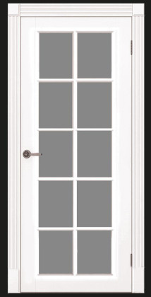 Межкомнатные белые крашенные двери Azora Doors (Украина) Прованс Ницца ПОО, Киев. Цена - 9 676 грн