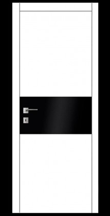 Межкомнатные белые крашенные двери Azora Doors (Украина) Міжкімнатні двері Авангард A2.4S(L), Киев. Цена - 8 569 грн