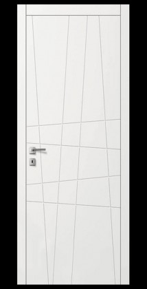 Межкомнатные белые крашенные двери Azora Doors (Украина) Міжкімнатні двері Авангард AL10, Киев. Цена - 7 585 грн