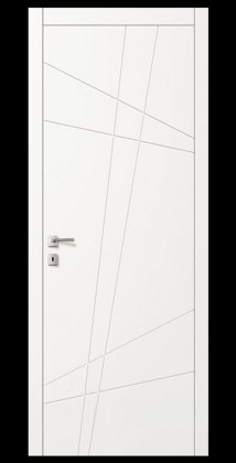 Межкомнатные белые крашенные двери Azora Doors (Украина) Міжкімнатні двері Авангард AL8, Киев. Цена - 7 585 грн