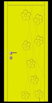 Межкомнатные белые крашенные двери Azora Doors (Украина) Міжкімнатні двері Авангард FL5, Киев. Цена - 11 480 грн