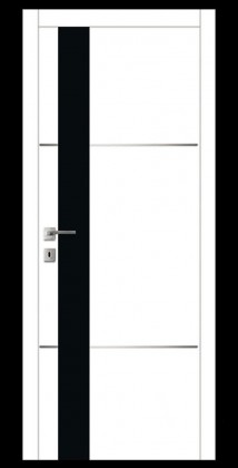 Межкомнатные белые крашенные двери Azora Doors (Украина) Міжкімнатні двері Авангард FT18.S.M(L), Киев. Цена - 8 887 грн
