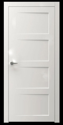 Межкомнатные белые крашенные двери Azora Doors (Украина) Міжкімнатні двері Авангард Sence S4, Киев. Цена - 9 840 грн