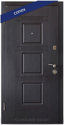 Входные двери в квартиру Conex (Украина) Модель 11. МДФ. Дерево венге, Киев. Цена - 16 300 грн