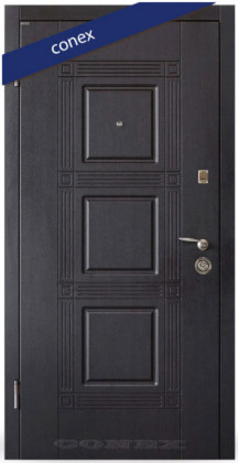 Входные двери в квартиру Conex (Украина) Модель 11. МДФ. Дуб Венге, Киев. Цена - 16 300 грн