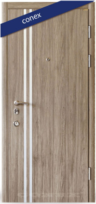 Входные двери в квартиру Conex (Украина) Модель 49. МДф. Дуб английский, Киев. Цена - 17 020 грн