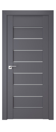 Межкомнатные ламинированные двери Terminus (Украина) Двері модель 112 Антрацит (глуха), Киев. Цена - 5 767 грн