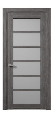 Межкомнатные ламинированные двери Terminus (Украина) Двері модель 307 Грей (засклена), Киев. Цена - 4 184 грн