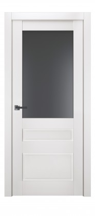 Межкомнатные ламинированные двери Terminus (Украина) Двері модель 608 Магнолія (засклена), Киев. Цена - 5 689 грн