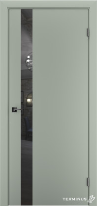 Межкомнатные ламинированные двери Terminus (Украина) Двері модель 802 Оливін (дзеркало графіт), Киев. Цена - 8 344 грн