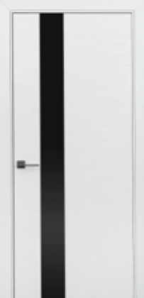 Межкомнатные белые шпонированные двери Status (Украина) Ultra-Glass White, Киев. Цена - 7 268 грн