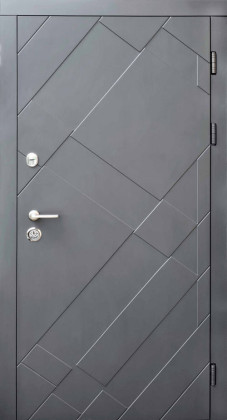 Входные двери в дом Форт-М (Украина) Графит Vinorit, Киев. Цена - 14 000 грн