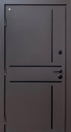 Входные двери в квартиру с терморазрывом Стримэкс (Украина) Thermo System Venezia Ral 8019, Киев. Цена - 25 350 грн