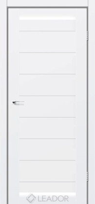 Межкомнатные ламинированные белые двери Leador (Украина) Matera, Киев. Цена - 3 690 грн
