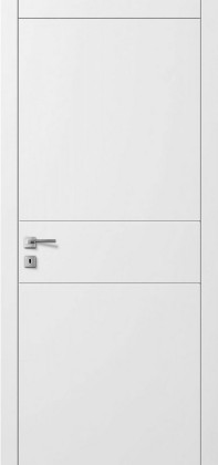 Межкомнатные белые крашенные двери Мега-Двери (Украина) MEGA-DVERI Line-2.2 ПГ, Киев. Цена - 5 270 грн