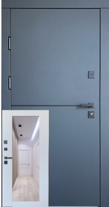 Входные двери REDFORT (Украина) Кристал з дзеркалом, Киев. Цена - 22 500 грн