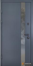 Вхідні двері модель Nordi Glass комплектація Defender 506 1309