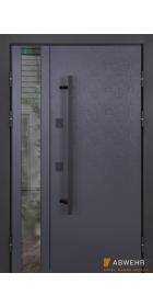Полуторні двері з терморозривом модель Desire Glass комплектація Bionica 2 1405