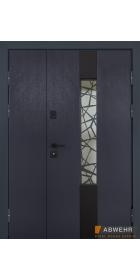 Полуторні двері з терморозривом модель Olimpia комплектація Bionica 2 1251