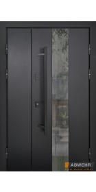 Полуторні двері з терморозривом модель Queen комплектація Bionica 2 1389