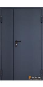 Технічні полуторні двері з італійськими самодовідними петлями та лиштвою TD-2 1578