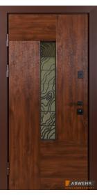 Вхідні двері з терморозривом модель Paradise Glass комплектація Bionica 2 1213