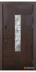 Вхідні двері з терморозривом модель Paradise Glass комплектація Bionica 2 1350