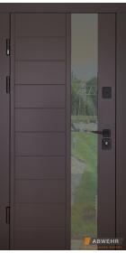 Abwehr Вхідні двері з терморозривом модель Ufo комплектація COTTAGE 367 1395 - Город Дверей
