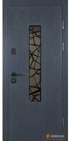 Вхідні двері зі склом модель Nevada Glass комплектація COTTAGE 455 1096