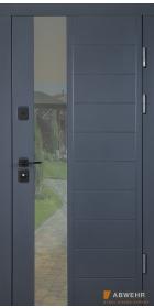 Abwehr Вхідні двері зі склом модель Ufo комплектація COTTAGE 367 507 - Город Дверей