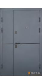 Вхідні металеві двері модель Solid комплектація Defender 1200 1441