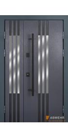 Вхідні полуторні двері з терморозривом модель Revolution комплектація Bionica 2 1391