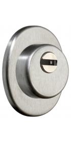 Дверной протектор AZZI FAUSTO F23 Стандарт 85Х70, матовый хром, H25 мм (000005088)