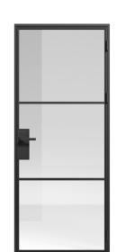 Скляні двері Zeist 02-1 скло прозоре