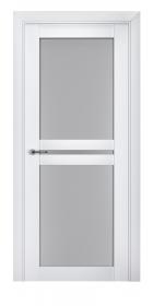Двері модель 104 Білий (засклена)