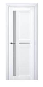 Двері модель 106 Білий (засклена)
