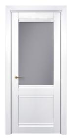 Двері модель 404 Білий (засклена)
