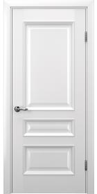 Двері модель 53 Ясен білий Емаль (глуха)