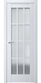 Двері модель 603 Білий (засклена)