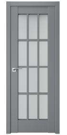 Двері модель 603 Сірий (засклена)