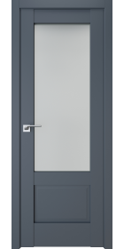 Двері модель 606 Антрацит (засклена)