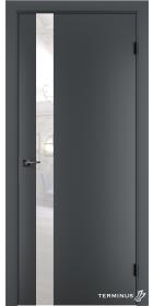 Двері модель 802 Антрацит (планілак білий)
