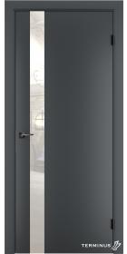 Двері модель 802 Антрацит (планілак молочний)